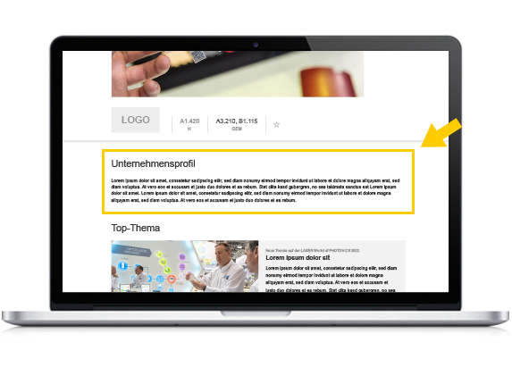 Unternehmenstext
